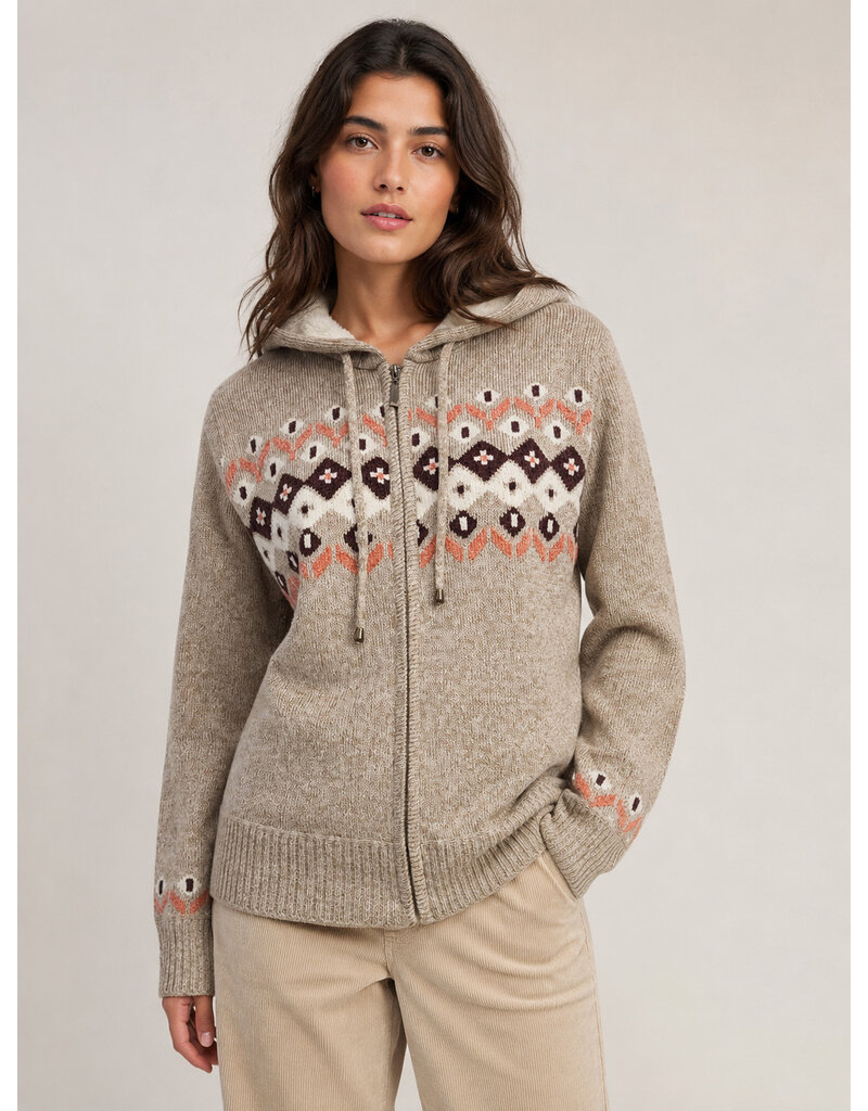 BONDED SWEATER- SAFARI