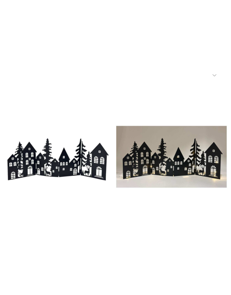 CHRISTMAS VILLAGE - METAL FOLD