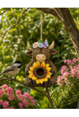 HIGHLAND COW BIRD FEEDER