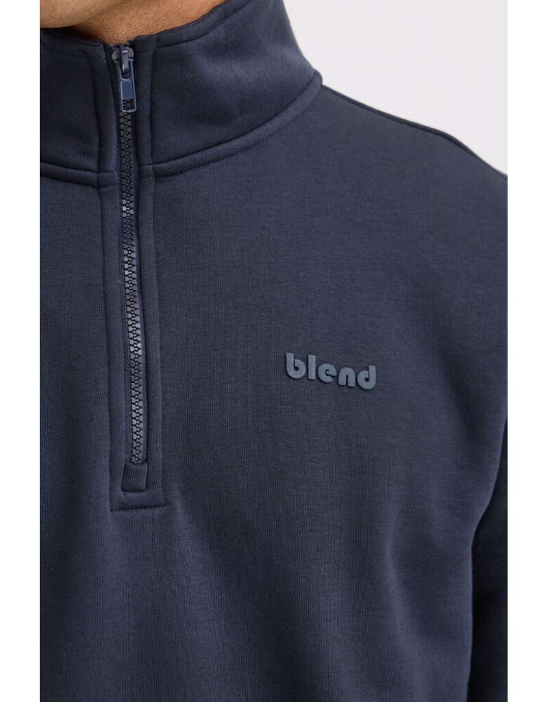 BLEND DOWNTON HALF ZIP SWEATER