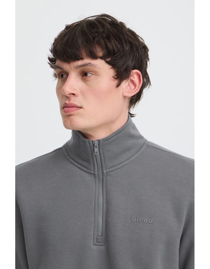 BLEND DOWNTON HALF ZIP SWEATER