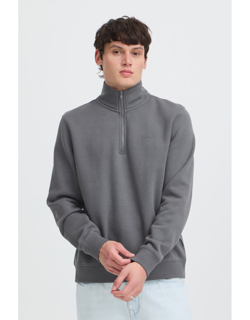 BLEND DOWNTON HALF ZIP SWEATER