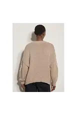 ABSTRACT CORNELY FLOWER CHUNKY SWEATER
