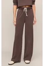 Z SUPPLY HUNTER KNIT PANT - DARK CHOCOLATE
