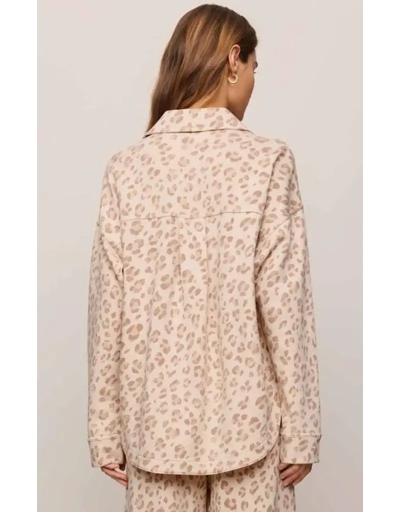 Z SUPPLY ALL DAY KNIT JACKET - SANDSTONE