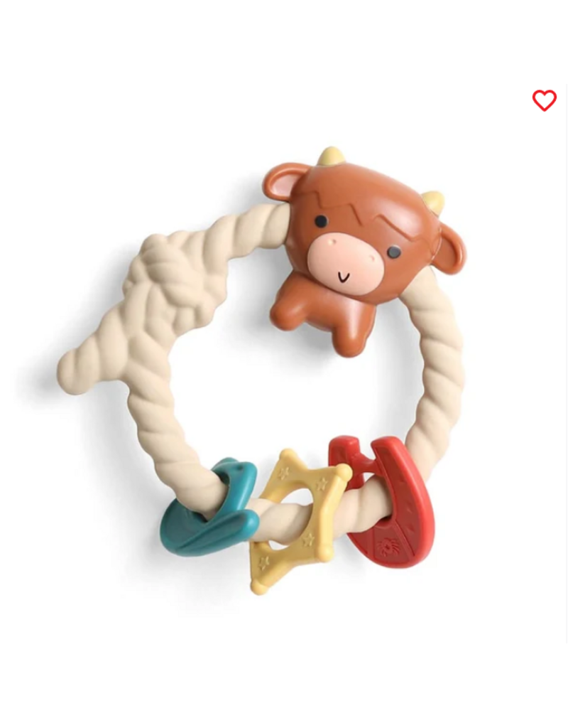 ITZY RITZY RATTLE W/ TEETHING RINGS