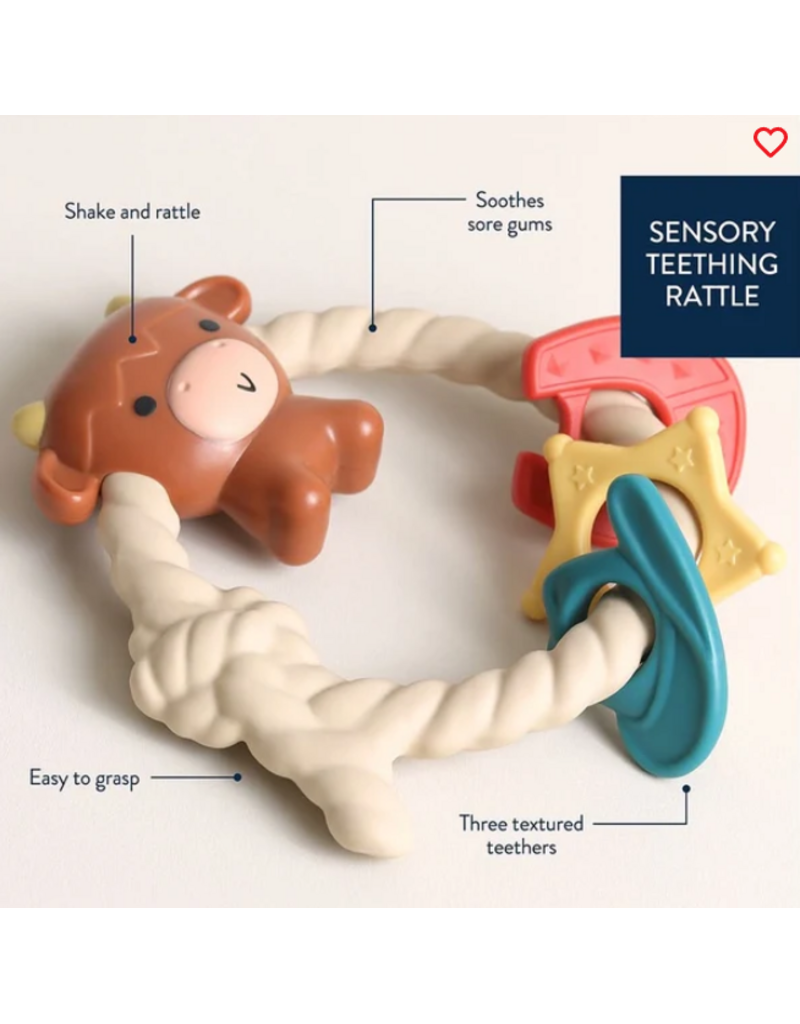ITZY RITZY RATTLE W/ TEETHING RINGS