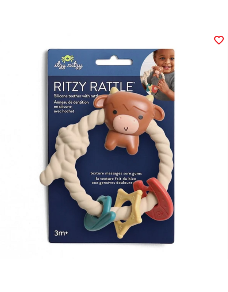 ITZY RITZY RATTLE W/ TEETHING RINGS