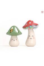 ITZY RITZY MINI MARACAS - MUSICAL RATTLE SET - MUSHROOMS