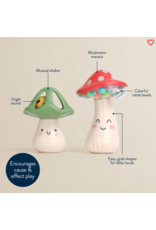 ITZY RITZY MINI MARACAS - MUSICAL RATTLE SET - MUSHROOMS
