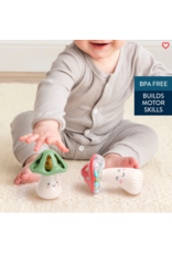 ITZY RITZY MINI MARACAS - MUSICAL RATTLE SET - MUSHROOMS