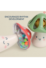 ITZY RITZY MINI MARACAS - MUSICAL RATTLE SET - MUSHROOMS