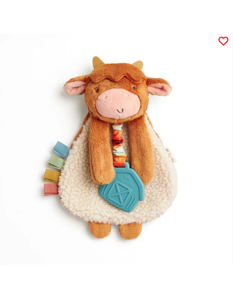 ITZY RITZY LOVEY PLUSH & TEETHER TOY