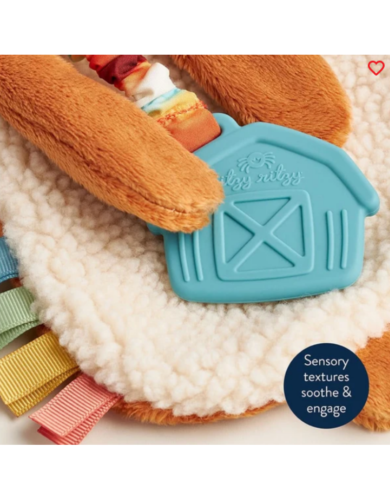 ITZY RITZY LOVEY PLUSH & TEETHER TOY