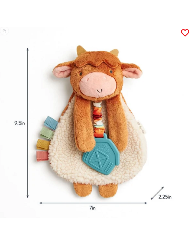 ITZY RITZY LOVEY PLUSH & TEETHER TOY