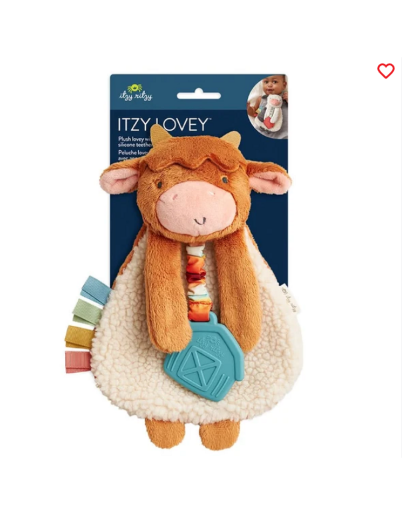 ITZY RITZY LOVEY PLUSH & TEETHER TOY