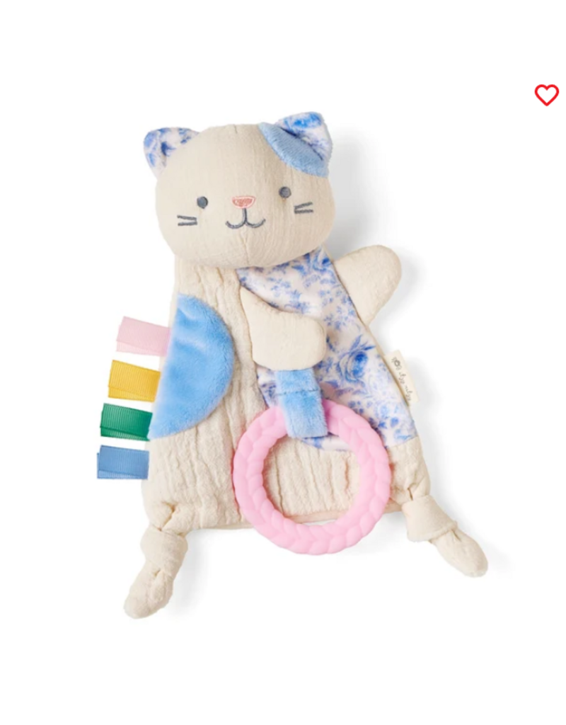 ITZY RITZY SENSORY CRINKLE TOY W/ TEETHER
