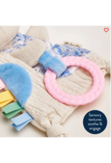 ITZY RITZY SENSORY CRINKLE TOY W/ TEETHER
