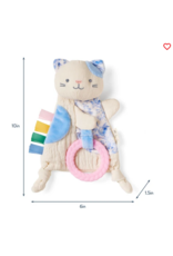 ITZY RITZY SENSORY CRINKLE TOY W/ TEETHER