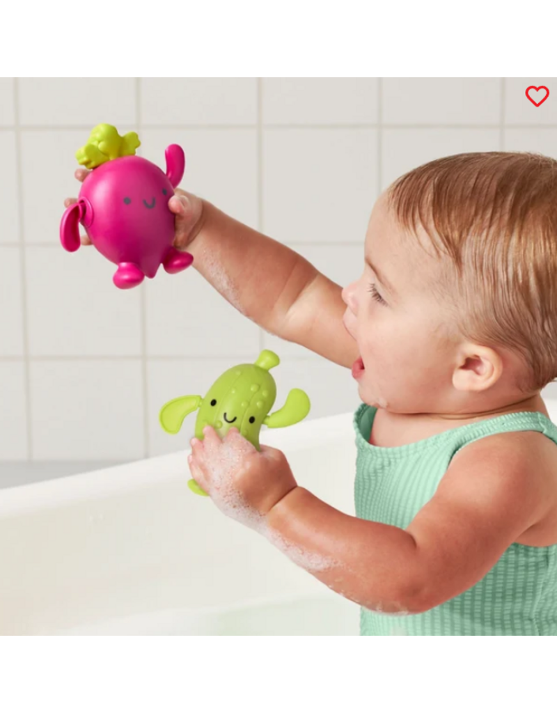 ITZY RITZY SILLY SWIMMERS BATH SET - PICKLE & BEET