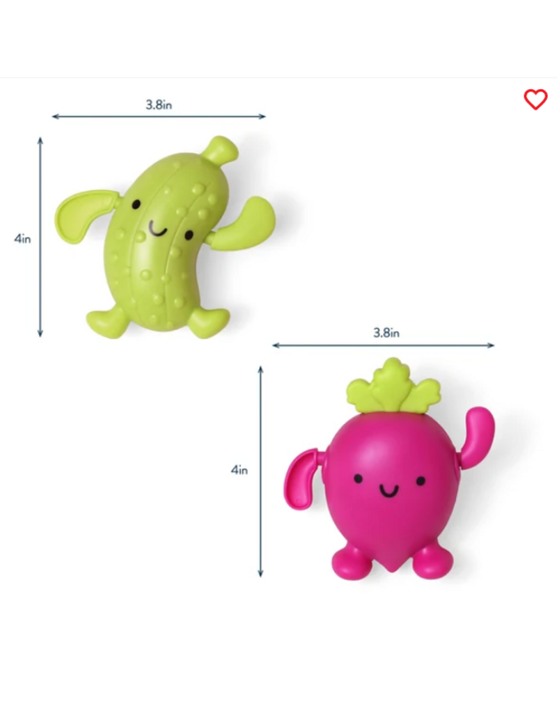 ITZY RITZY SILLY SWIMMERS BATH SET - PICKLE & BEET