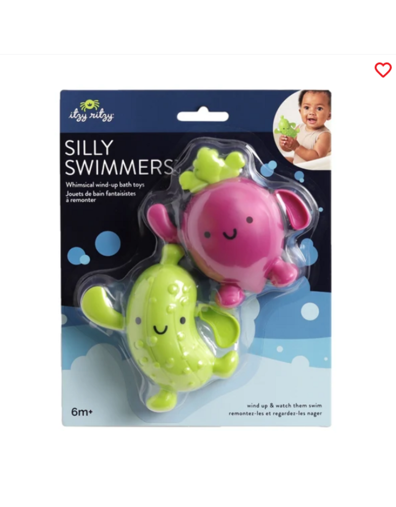 ITZY RITZY SILLY SWIMMERS BATH SET - PICKLE & BEET