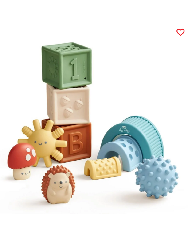 ITZY RITZY SENSORY BLOCKS SET - FRIENDS