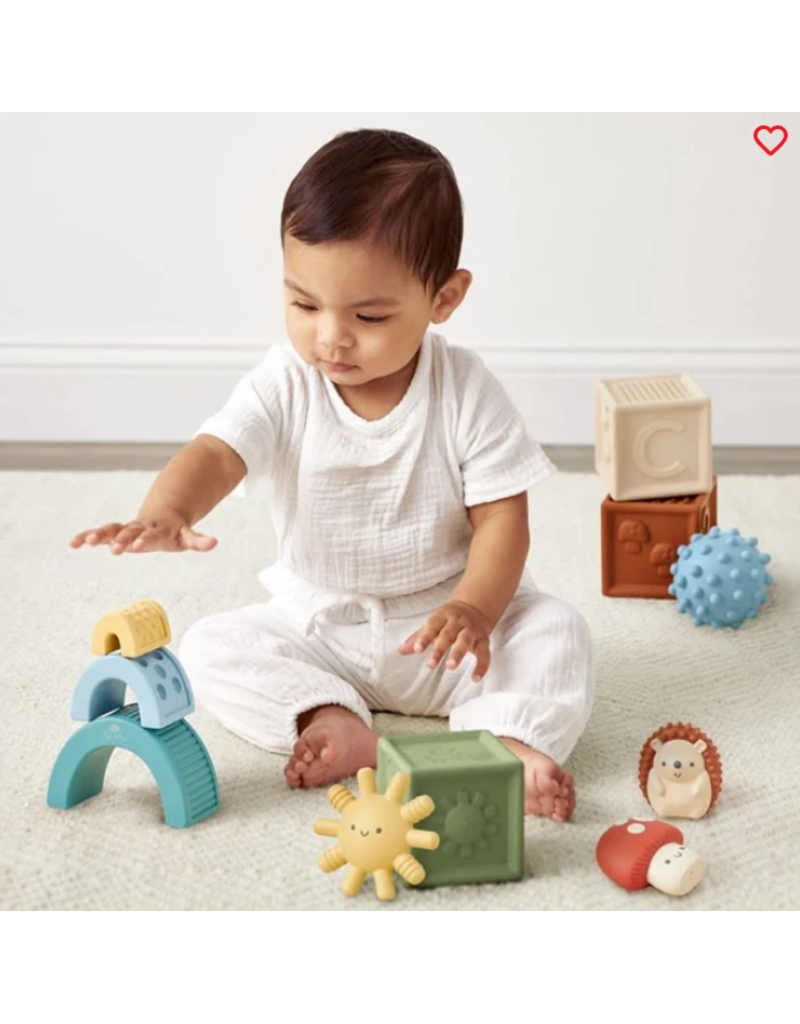 ITZY RITZY SENSORY BLOCKS SET - FRIENDS