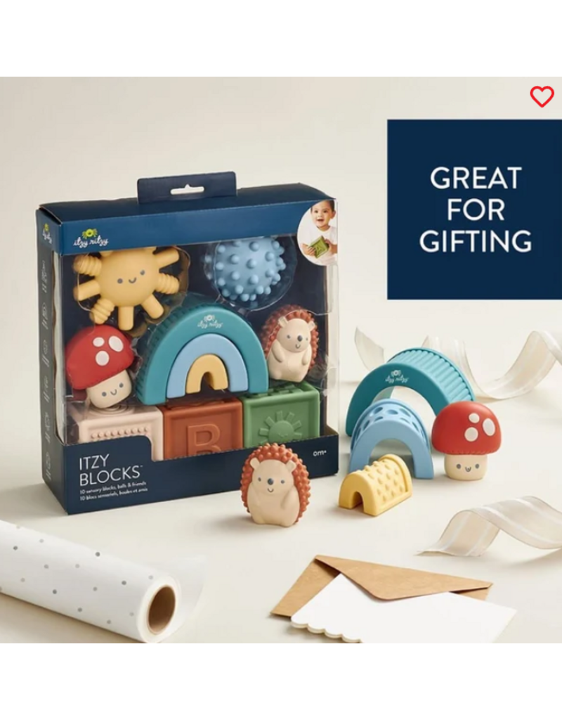 ITZY RITZY SENSORY BLOCKS SET - FRIENDS