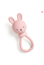 ITZY RITZY SILICONE RATTLE TEETHER - BUNNY