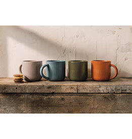 DANICA FLUTED MUG - 22OZ