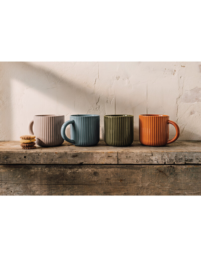 DANICA FLUTED MUG - 22OZ