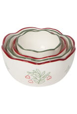 DANICA CAMELLIA NESTING BOWLS - 4PC