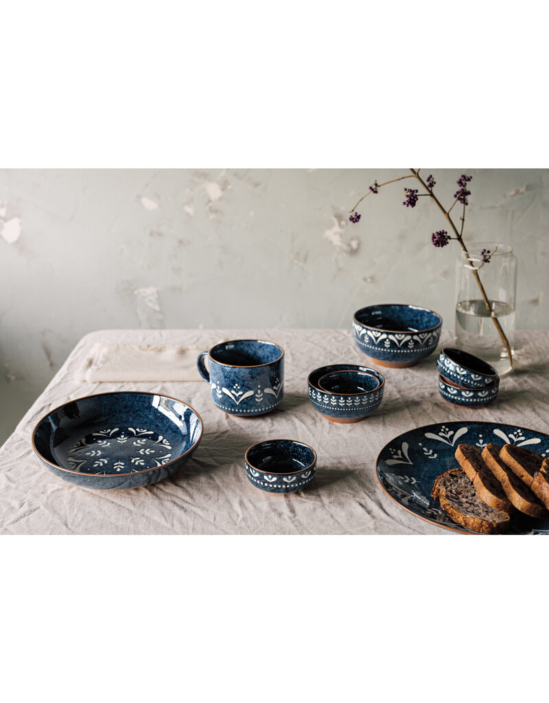 DANICA SERVING BOWL - NIGHTBLOOM