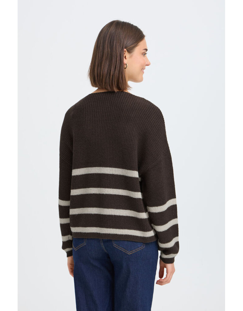 ERETTA SWEATER - HOT FUDGE