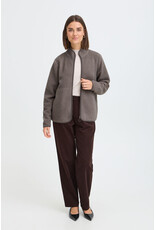 TENYA FULL ZIP SWEATER - DRIFTWOOD