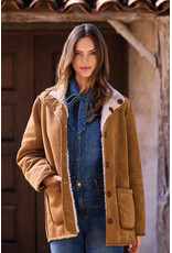 TRIBAL REVERSIBLE COAT - WALNUT