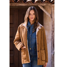 TRIBAL REVERSIBLE COAT - WALNUT