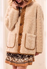 TRIBAL REVERSIBLE COAT - WALNUT