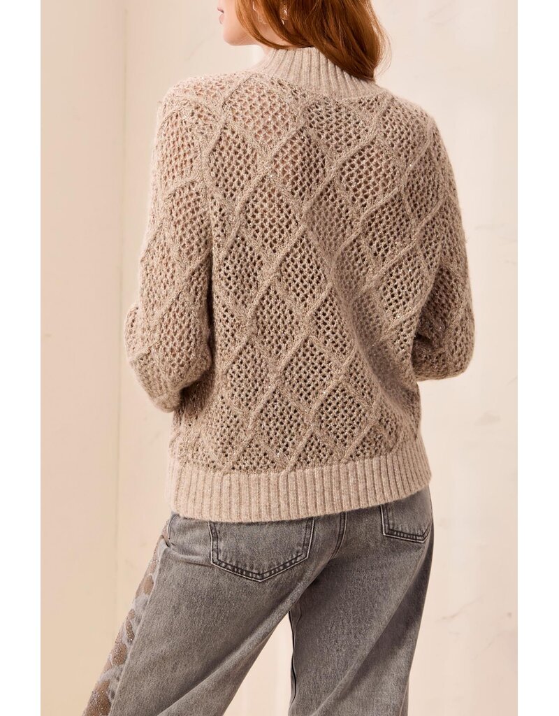 TRIBAL CARDIGAN - BIRCH
