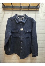 MENS NAVY SHACKET