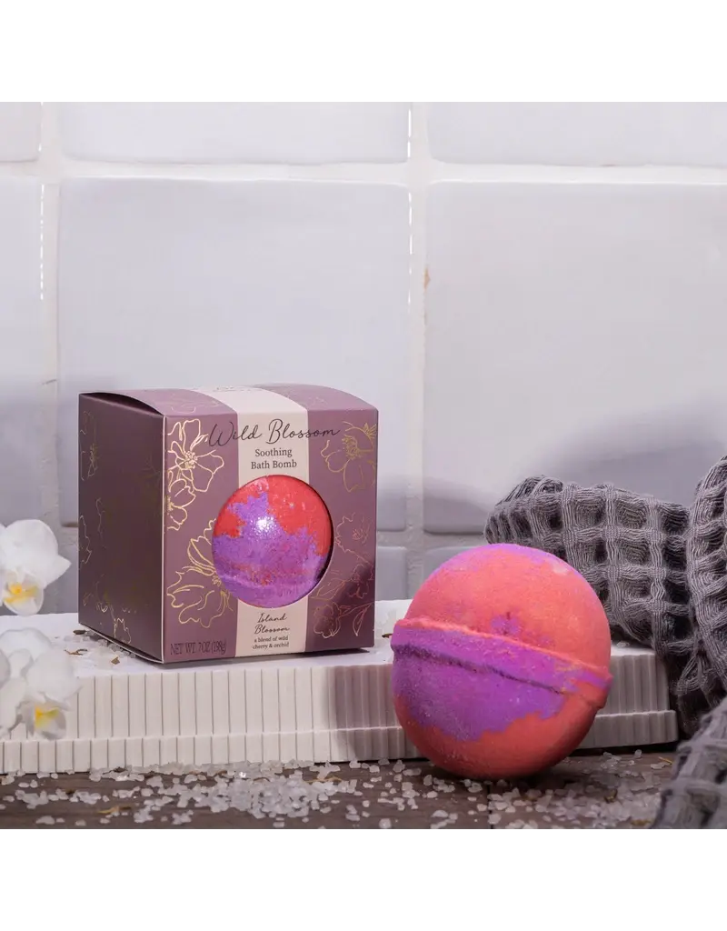 CAIT + CO WILD BLOSSOM SOOTHING BATH BOMB