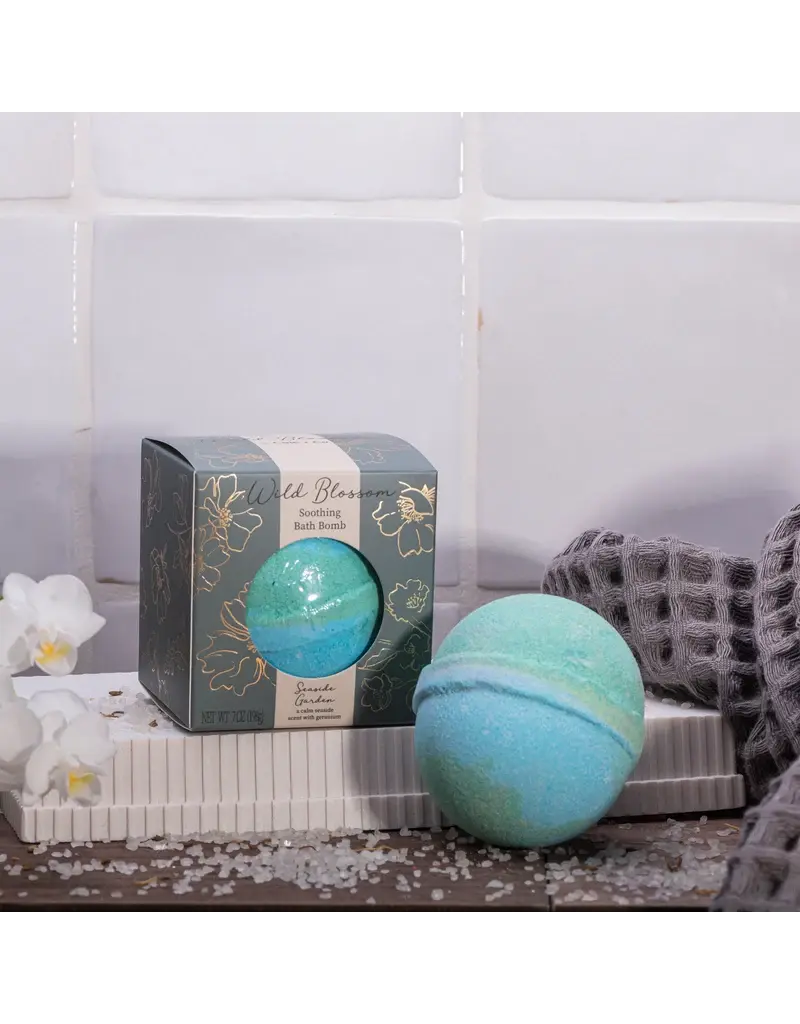 CAIT + CO WILD BLOSSOM SOOTHING BATH BOMB