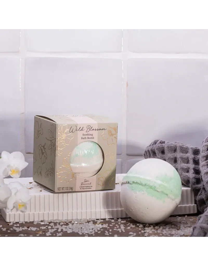 CAIT + CO WILD BLOSSOM SOOTHING BATH BOMB