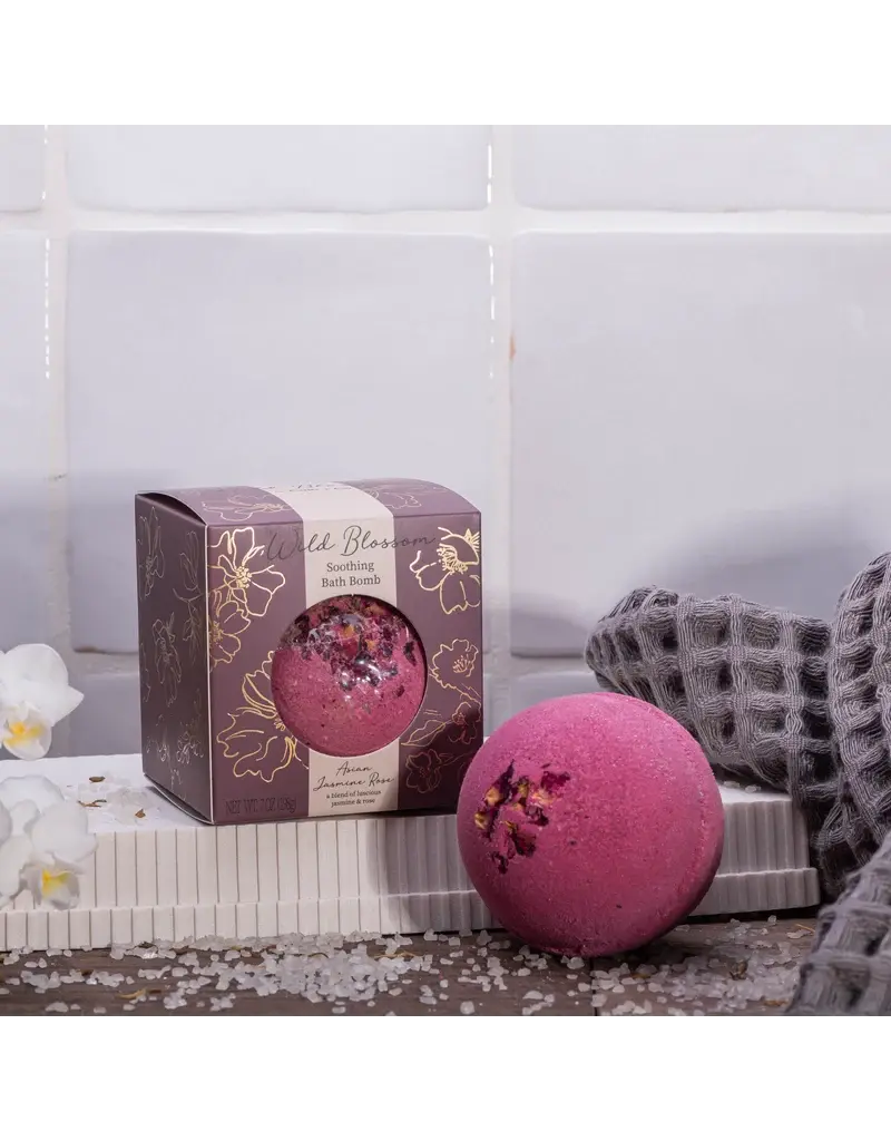 CAIT + CO WILD BLOSSOM SOOTHING BATH BOMB