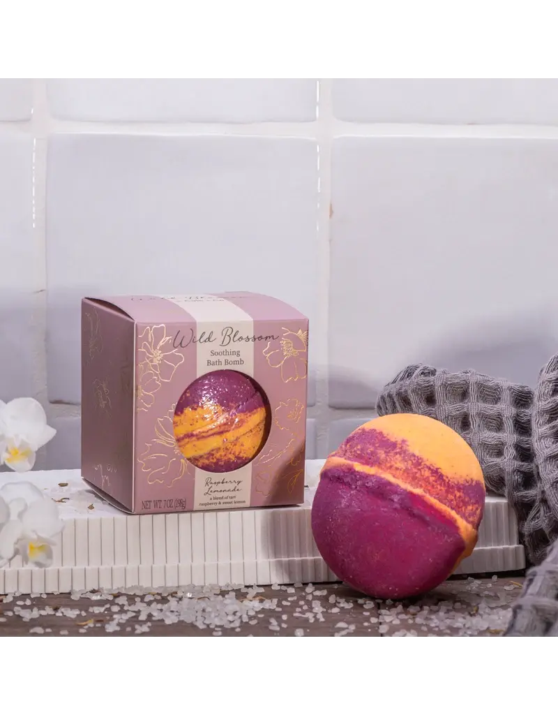 CAIT + CO WILD BLOSSOM SOOTHING BATH BOMB