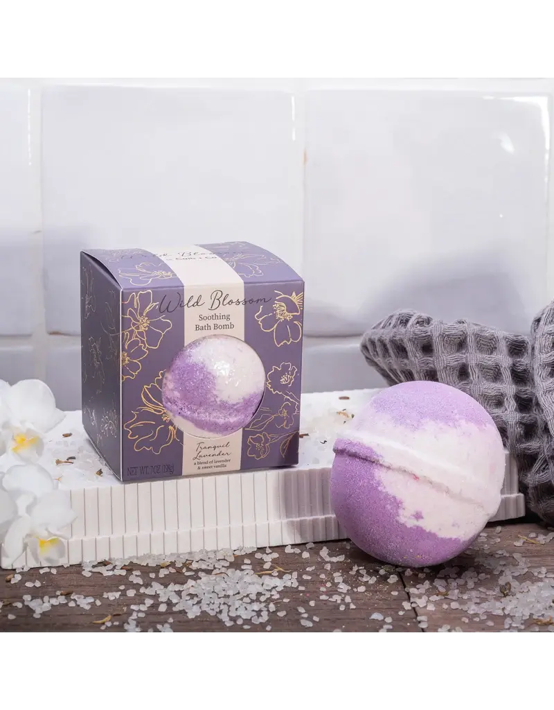 CAIT + CO WILD BLOSSOM SOOTHING BATH BOMB