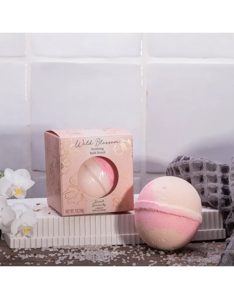 CAIT + CO WILD BLOSSOM SOOTHING BATH BOMB