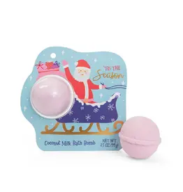 CAIT + CO BATH BOMB - SANTA CLAUS