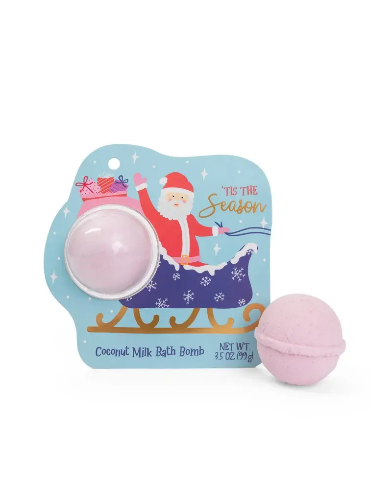CAIT + CO BATH BOMB - SANTA CLAUS